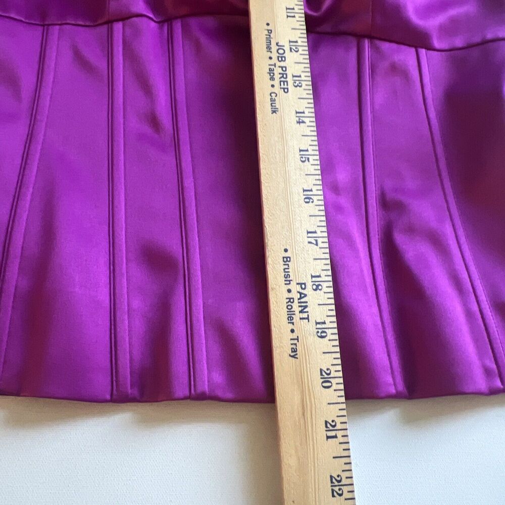 JS Collections Purple Ruffle Blouse - Picture 12 of 13